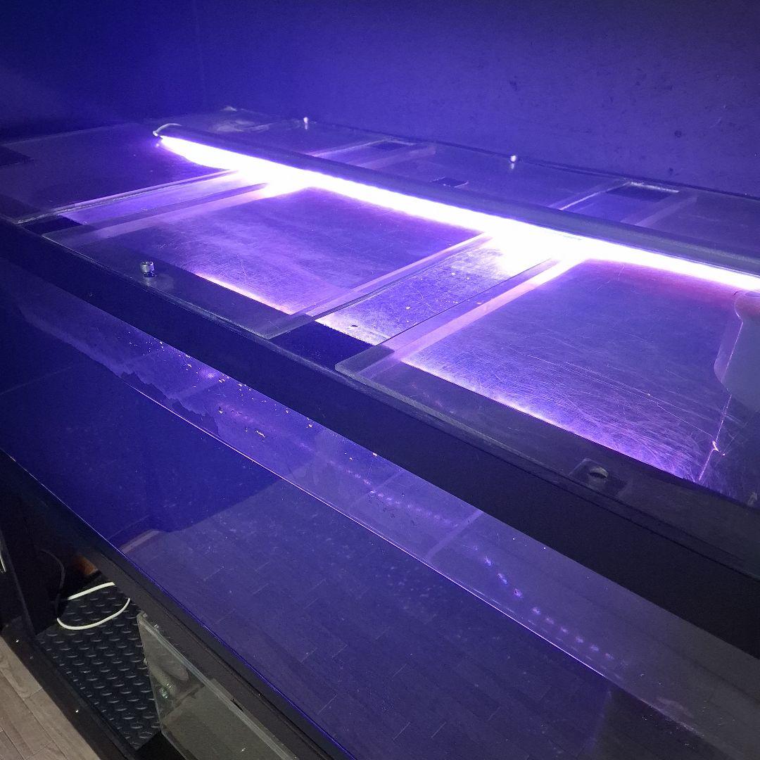 茨城　1600×750×500 アクリル水槽　ジャンク　カンテツ