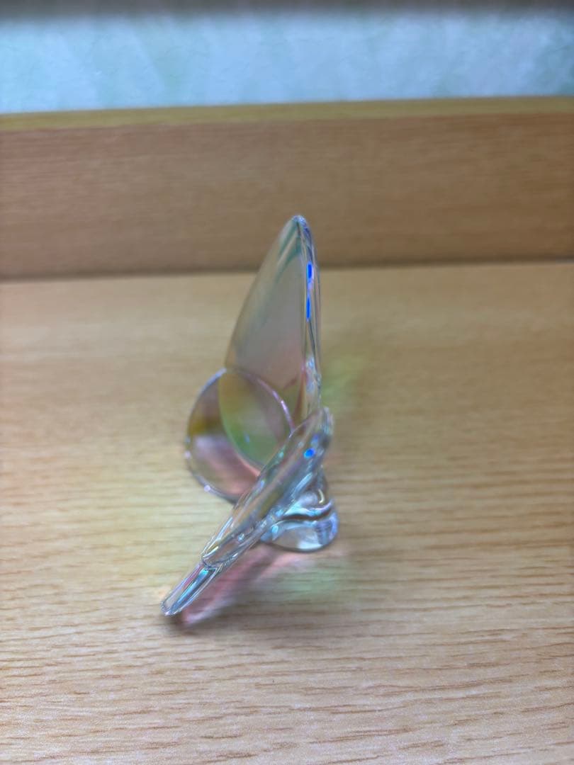 【未使用】バカラ ラッキーバタフライ イリゼクリア 箱・カード付