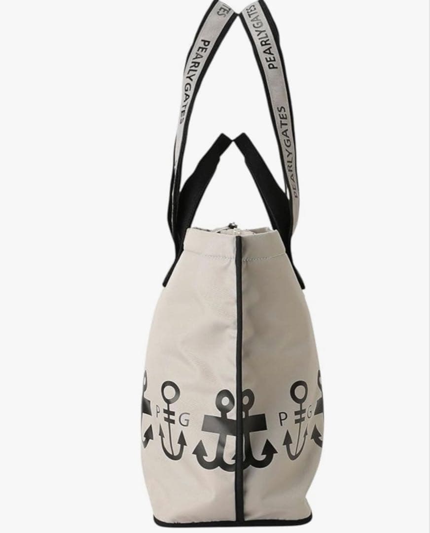 トートバッグ 「PEARLY GATES」ロゴアンカー柄ロッカーバッグ
