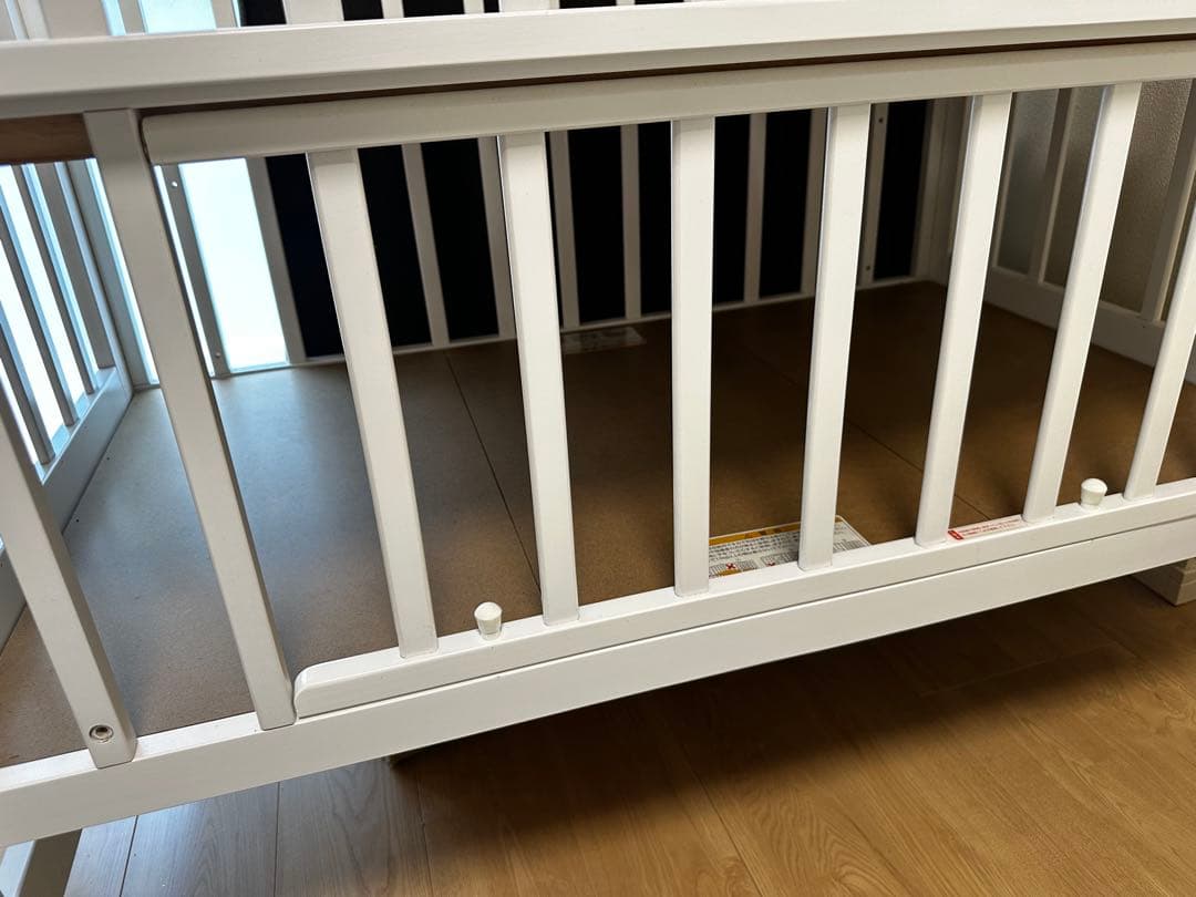 Katoji カトージ ハイポジション ベビーベッド アーチ 70×120cm