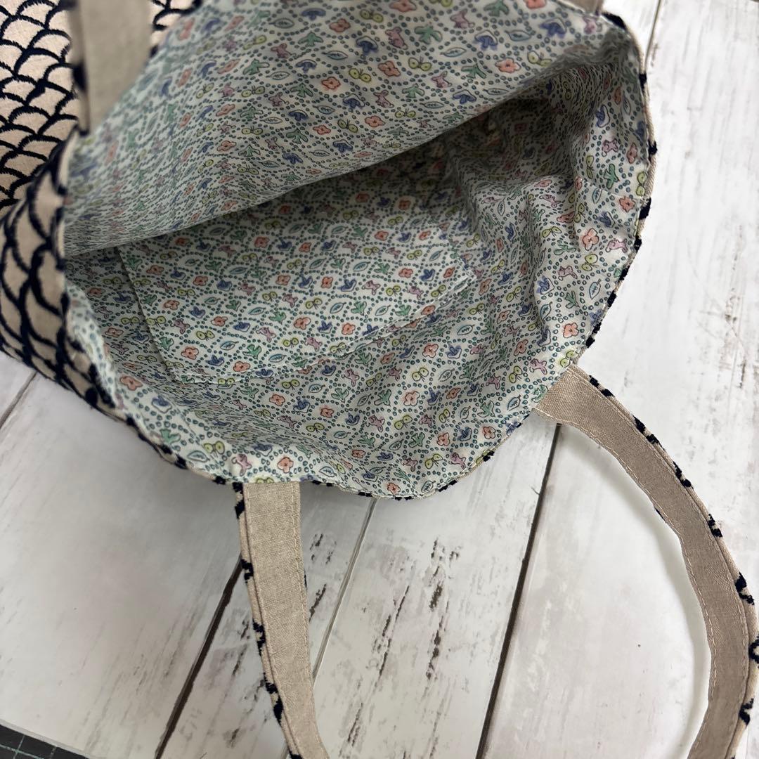 tantan プランプバッグ大 タンバリンベージュとマーメイドトートバッグ