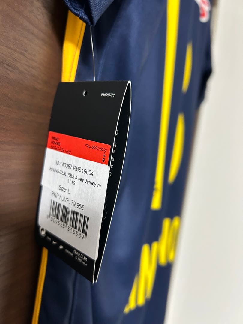 レッドブルザルツブルク　19/20 南野拓実　ユニフォーム　アウェイ　Lサイズ