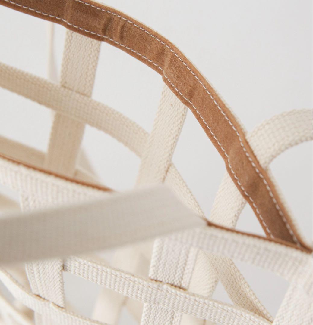 Kazumi Takigawa GRID TOTE S トートバッグ　カゴバッグ