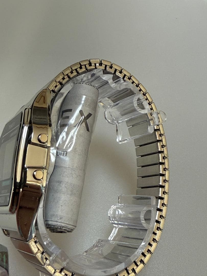 TIMEX クラシックデジタル T785879J シルバー新品