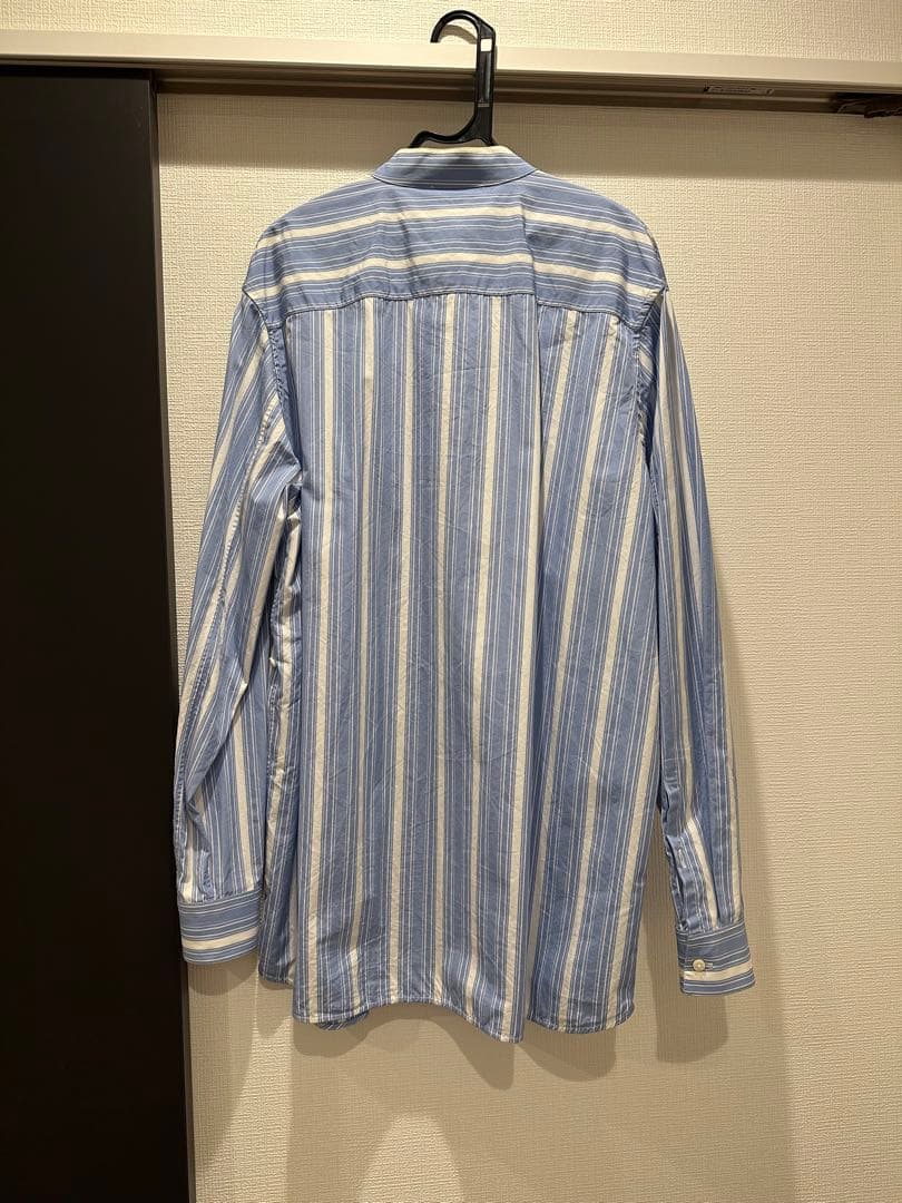 JIL SANDER ストライプ柄長袖シャツ 34