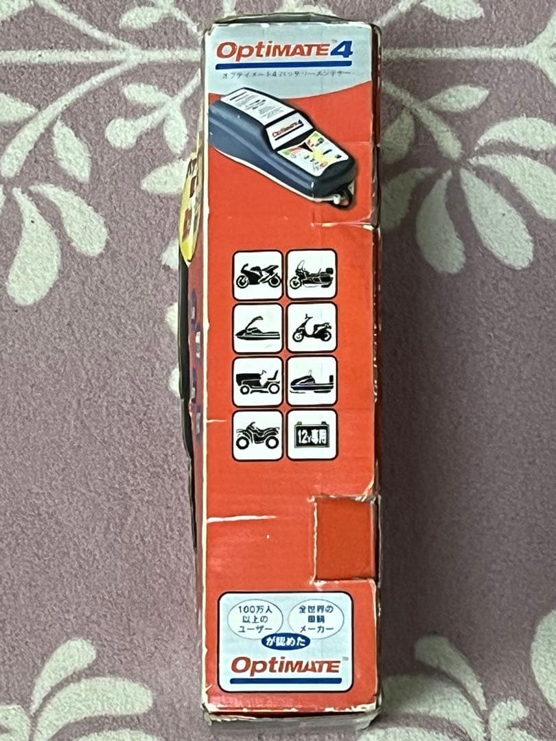 OptiMATE 4 バッテリー チャージャー 充電器