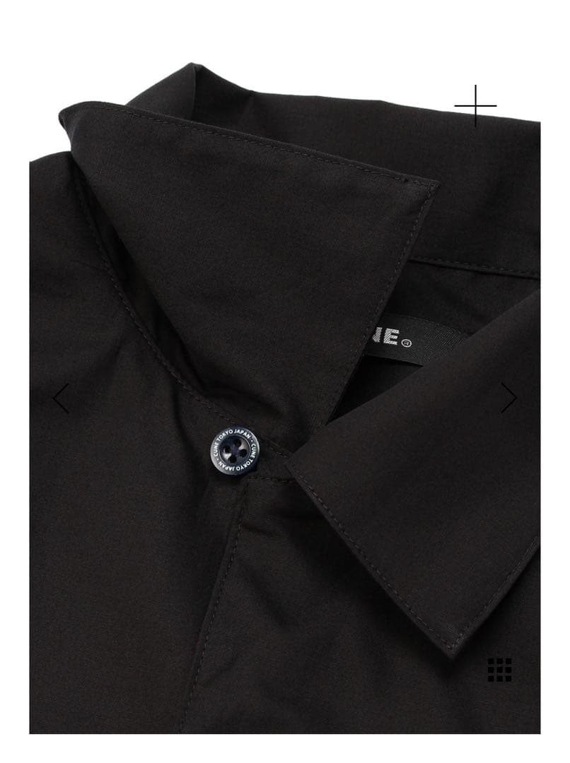 【新品未使用】CUNE バイイングスタッフ ボーリングシャツウサギロゴ ブラック