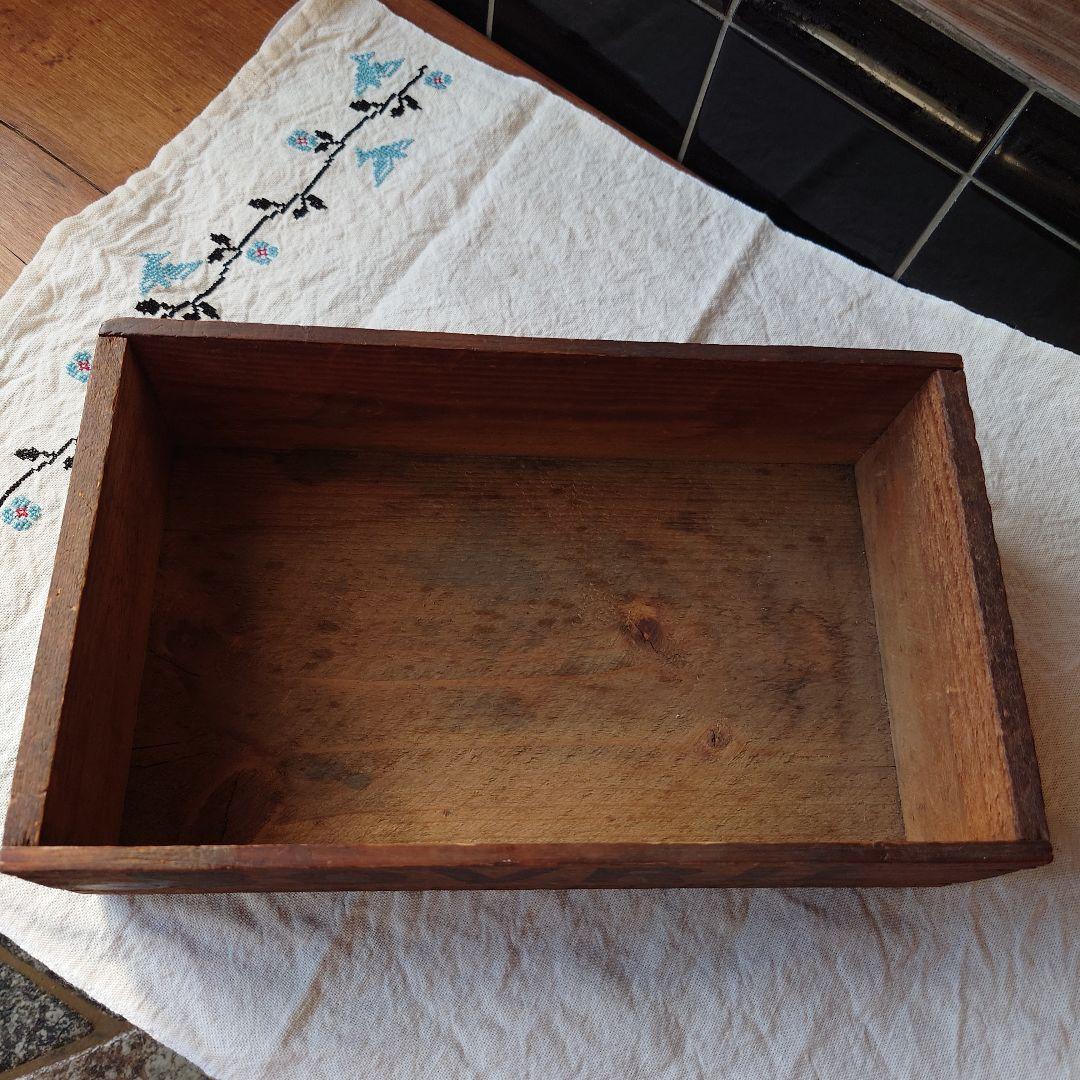 イギリスアンティークBovril 木製ボックス