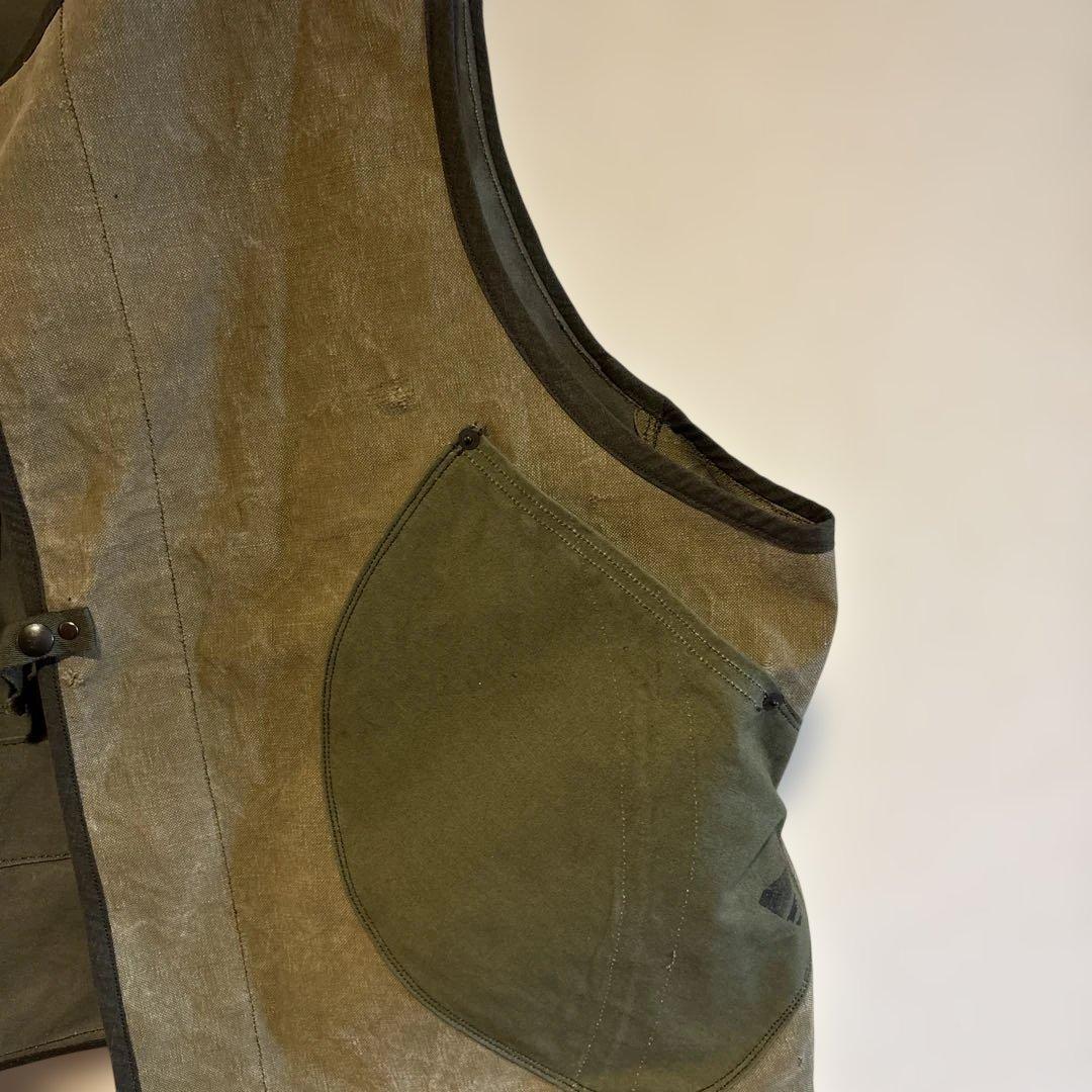 ALT MADE ミリタリー再構築ベスト リメイク