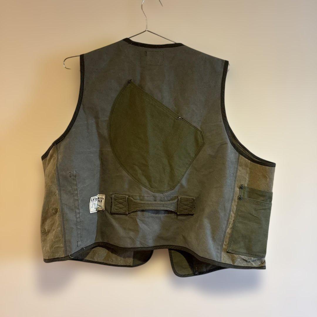 ALT MADE ミリタリー再構築ベスト リメイク