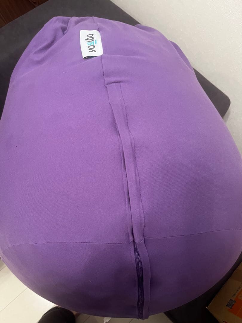 さ*ん様 yo-gurt ビーズクッション 紫色