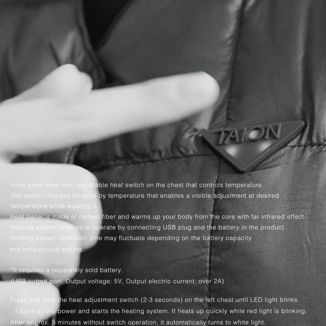 タイオンエクストラ taion extraメンズブラック