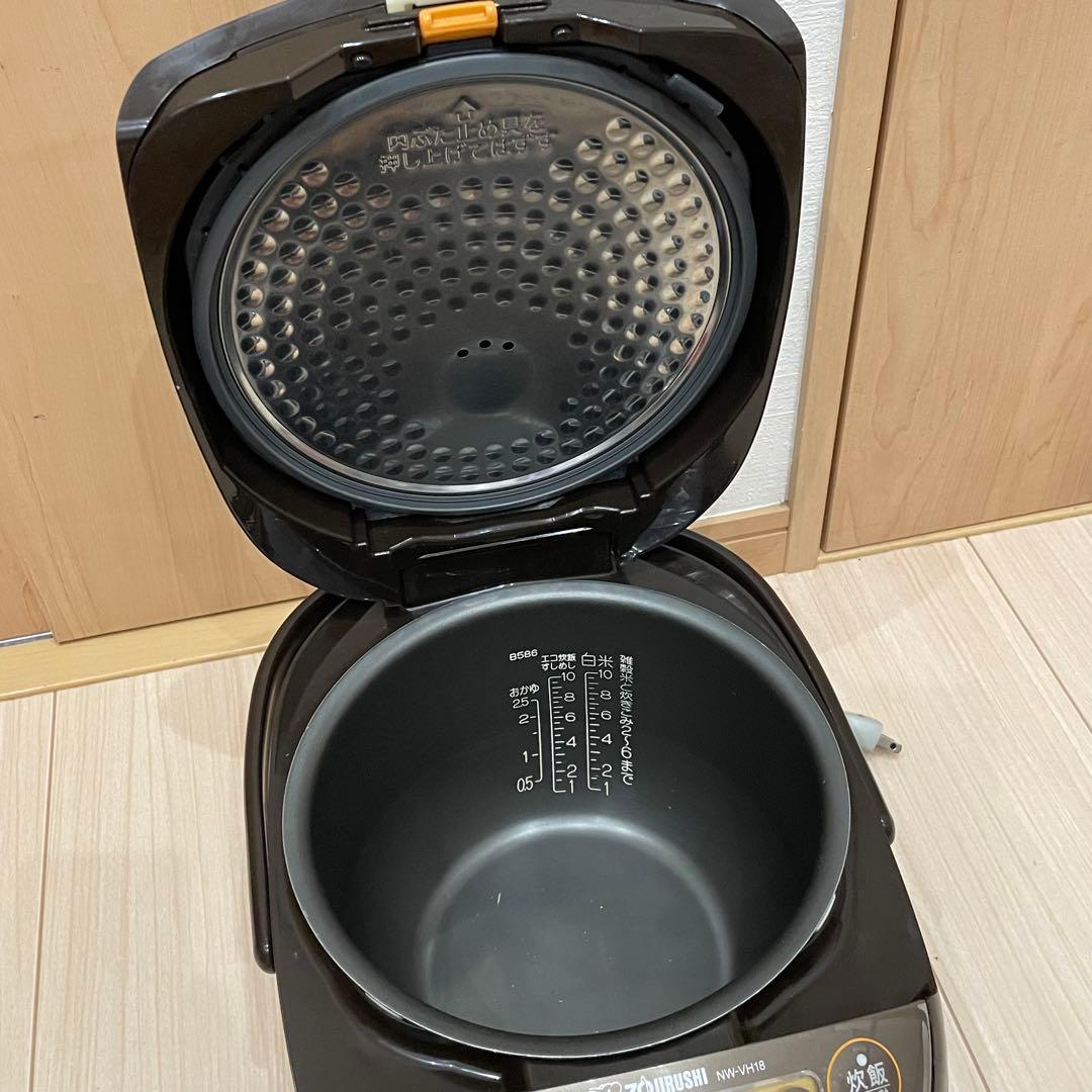 象印 一升炊き IHジャー炊飯器 NW-VH18 23年製 炊飯器
