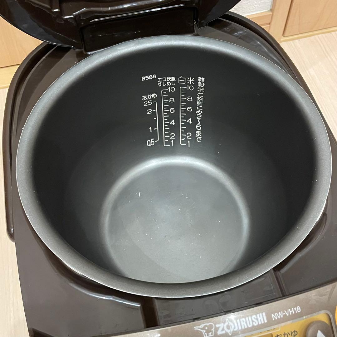 象印 一升炊き IHジャー炊飯器 NW-VH18 23年製 炊飯器