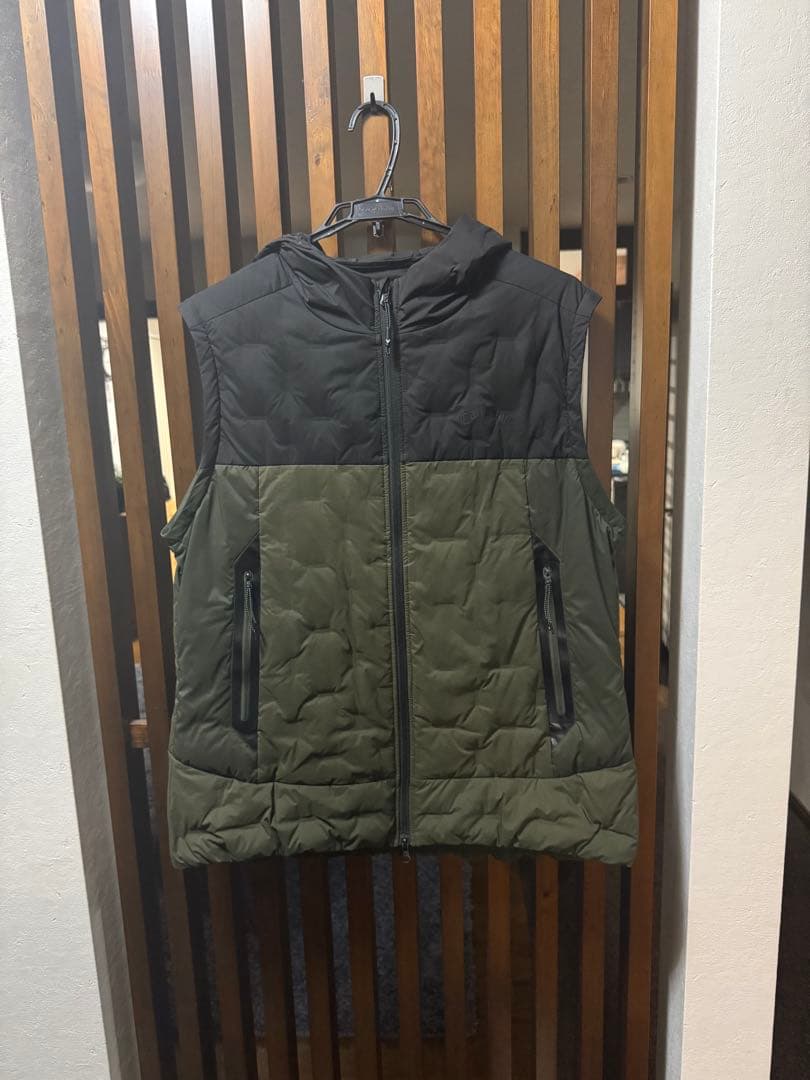 キャロウェイ ゴルフ　ダブルジップ 2WAY 中綿　ブルゾン カーキ　３Ｌ