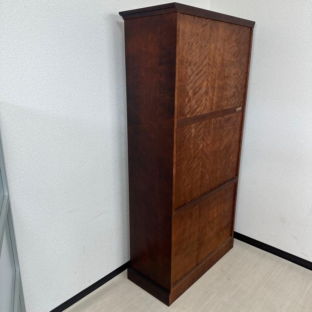 【展示品】和光 旭川家具 和モダン 飾り棚 本棚 ブックシェルフ i1※