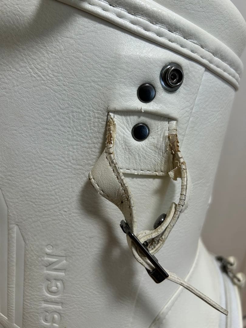 タイトリスト・ボーケイ限定モデルキャディバッグ（白）　CB6VW