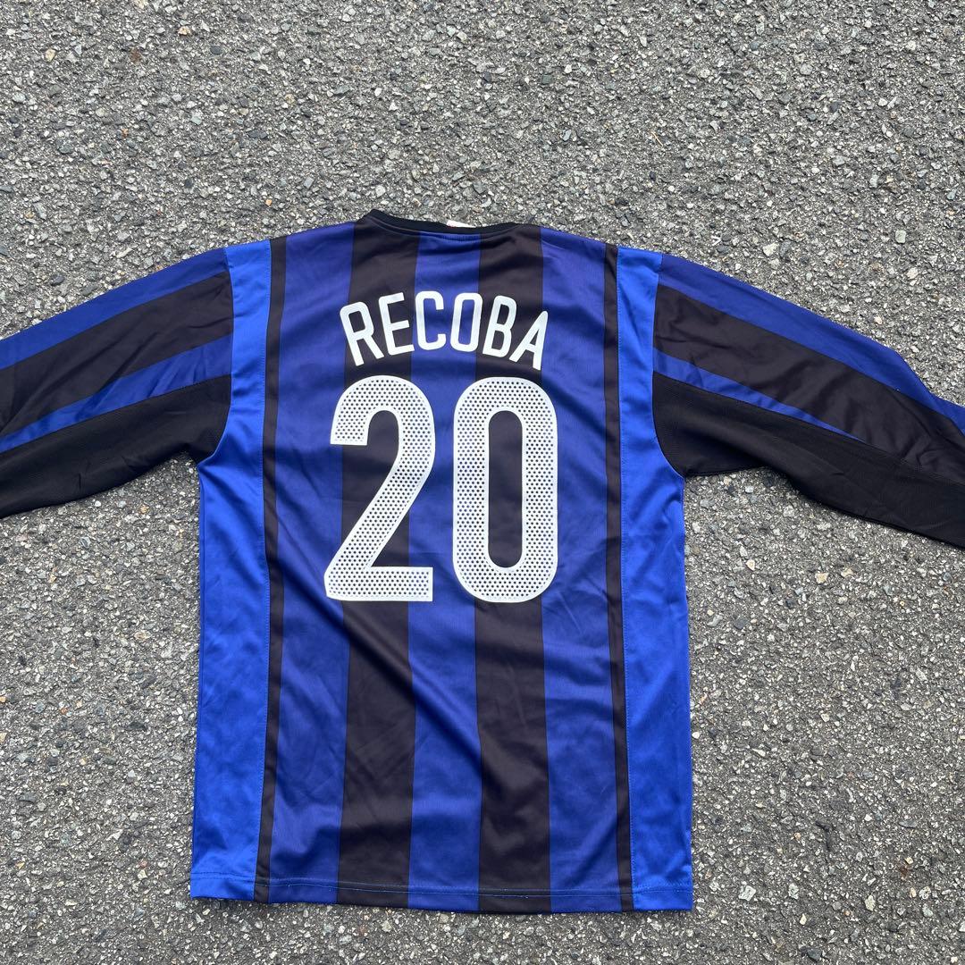 希少 インテルユニフォーム レコバ 20 サッカーユニフォーム 古着