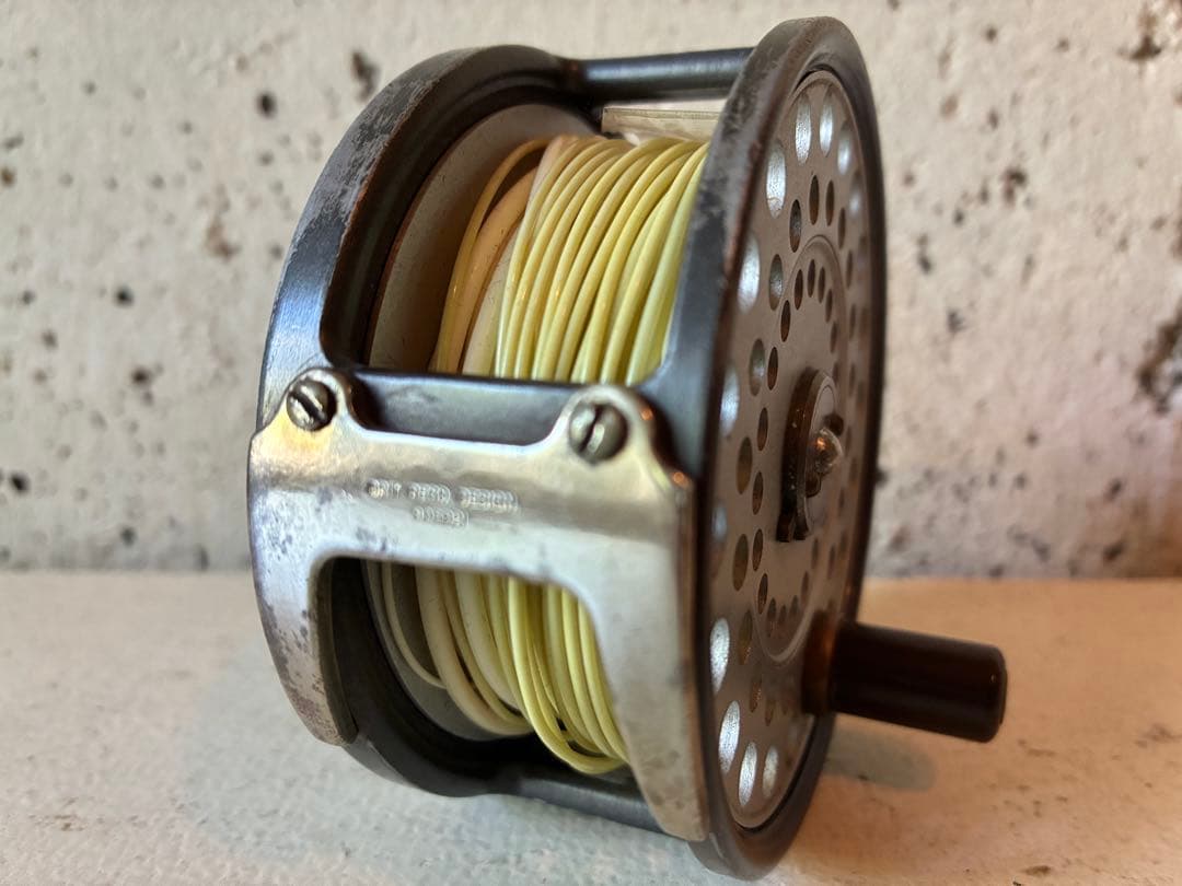 【HARDY】THE HUSKY 3 3/8 ハスキー　スペアスプール　ライン付