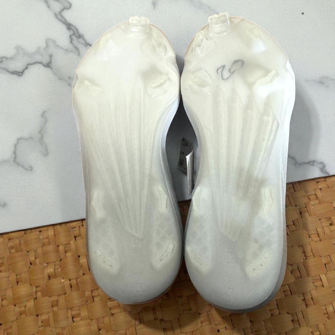 アディダス アディゼロ インパクトTPUホワイト ブラック 野球クリート