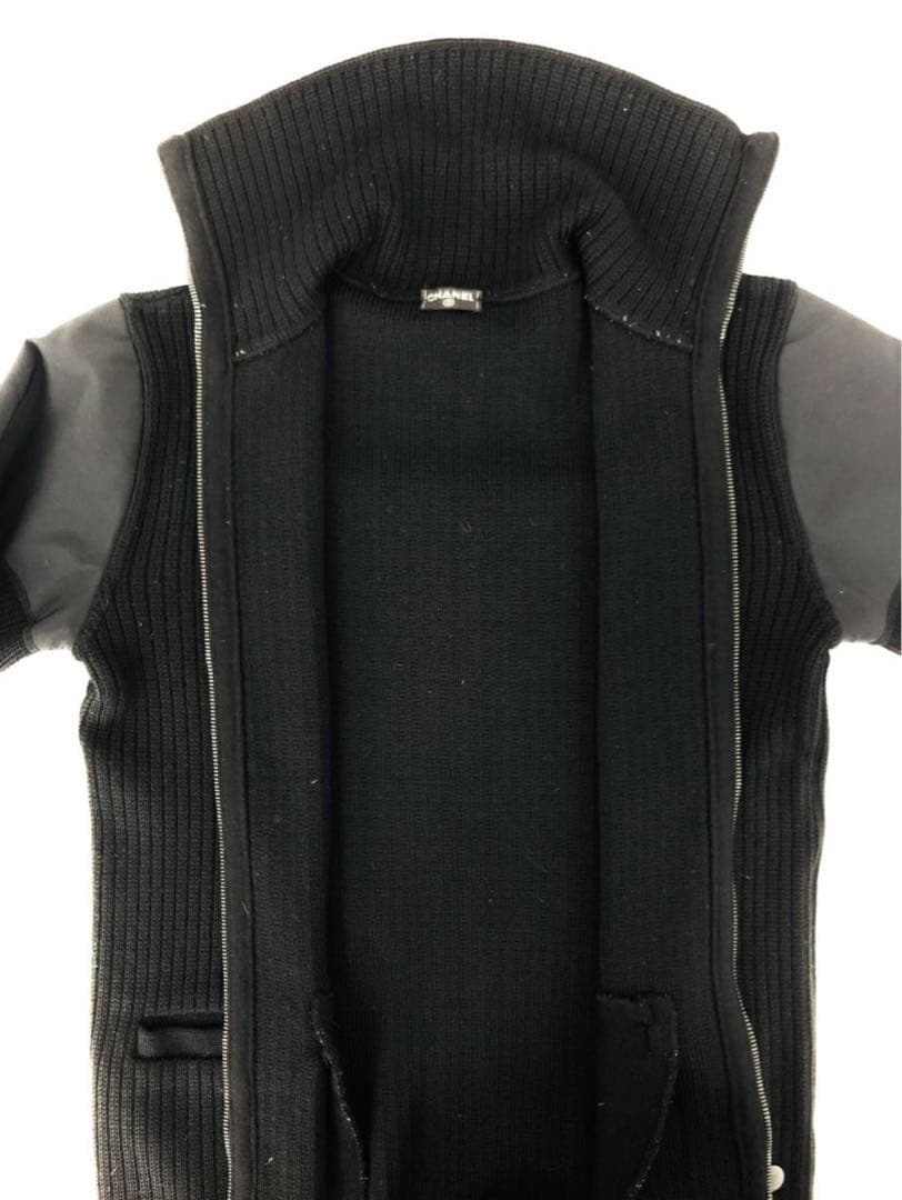 028 CHANEL シャネル ドライバーズニット スポーツライン ココマーク