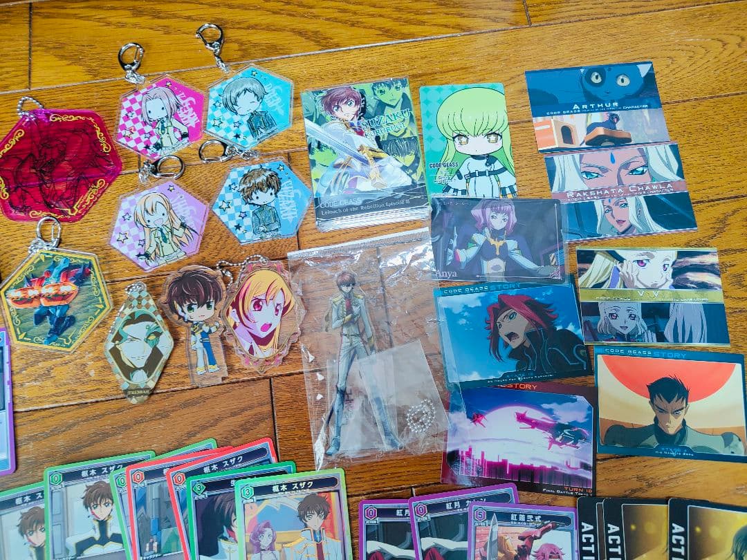 コードギアス 反逆のルルーシュ アキー トレカ カード 缶バッジ アクスタ