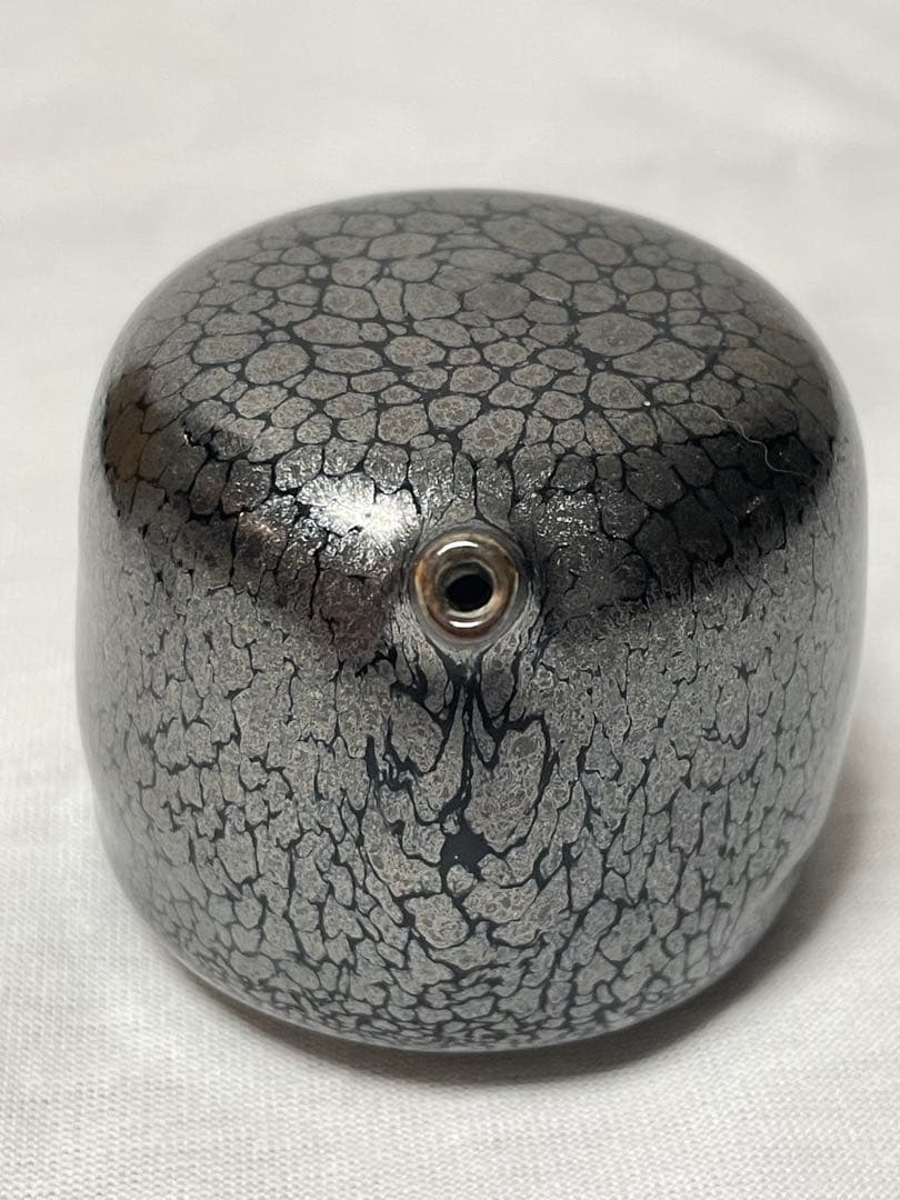 MT07 灰釉　水滴　加藤幸次　書道具　共箱