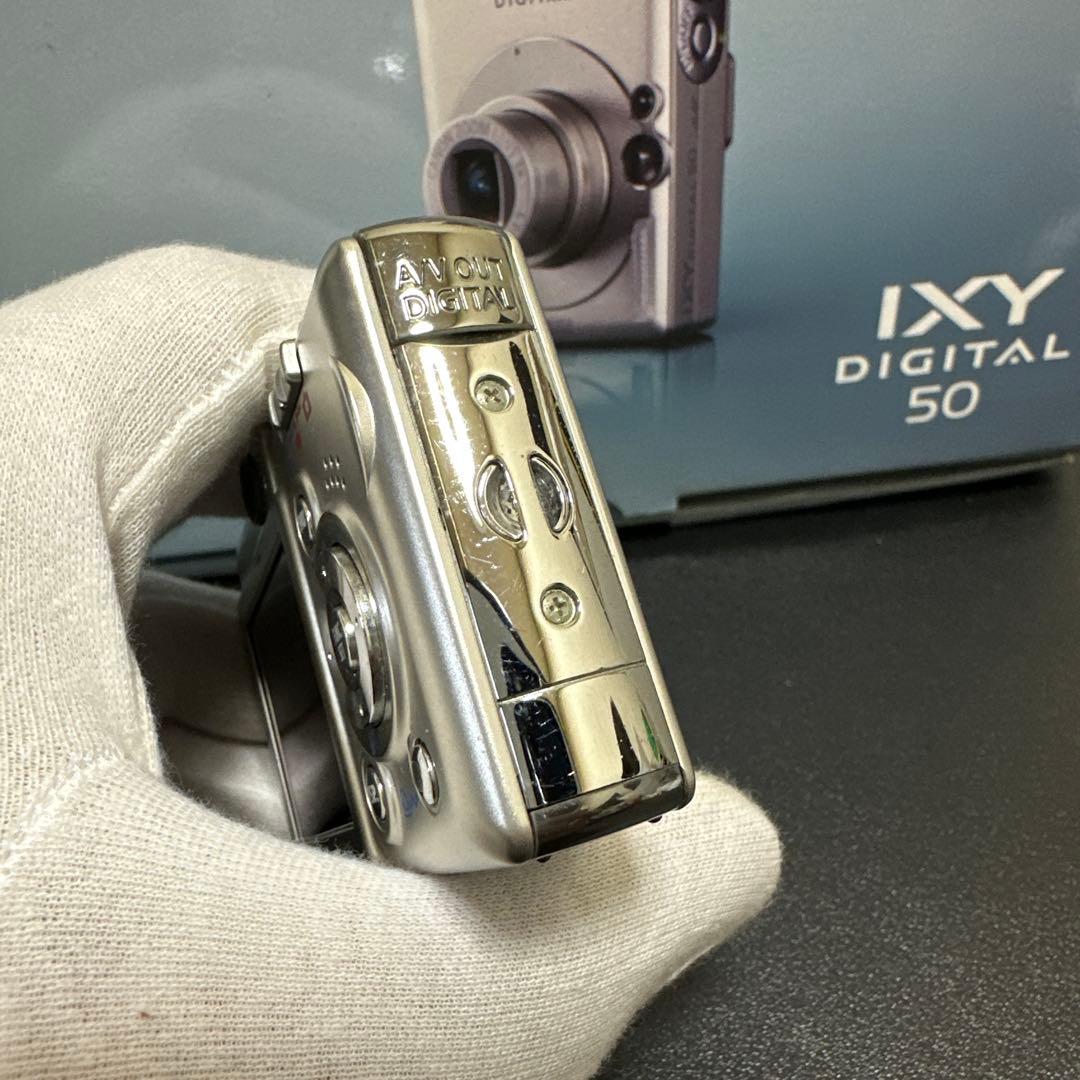キヤノン　Canon IXY DIGITAL 50 中古良品　元箱付き