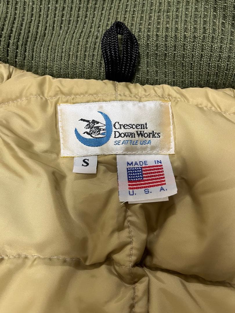 クレセントダウンワークスボンバージャケット