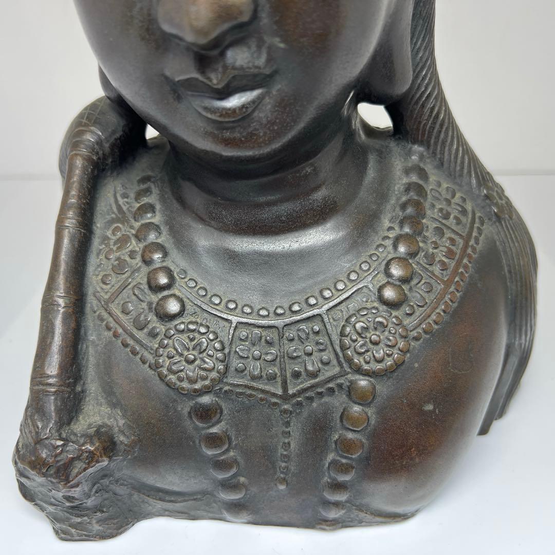 雨宮治郎　古代観世音菩薩　共箱　約6.8kg トヒウサ　東な7-0810⭐︎2F