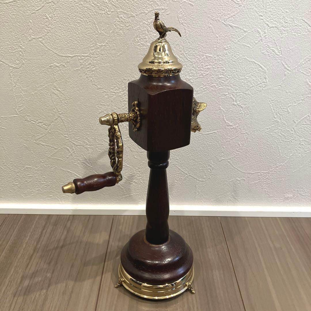 希少　REUGE リュージュ　オルゴール ＆ペッパーミル　アンティーク