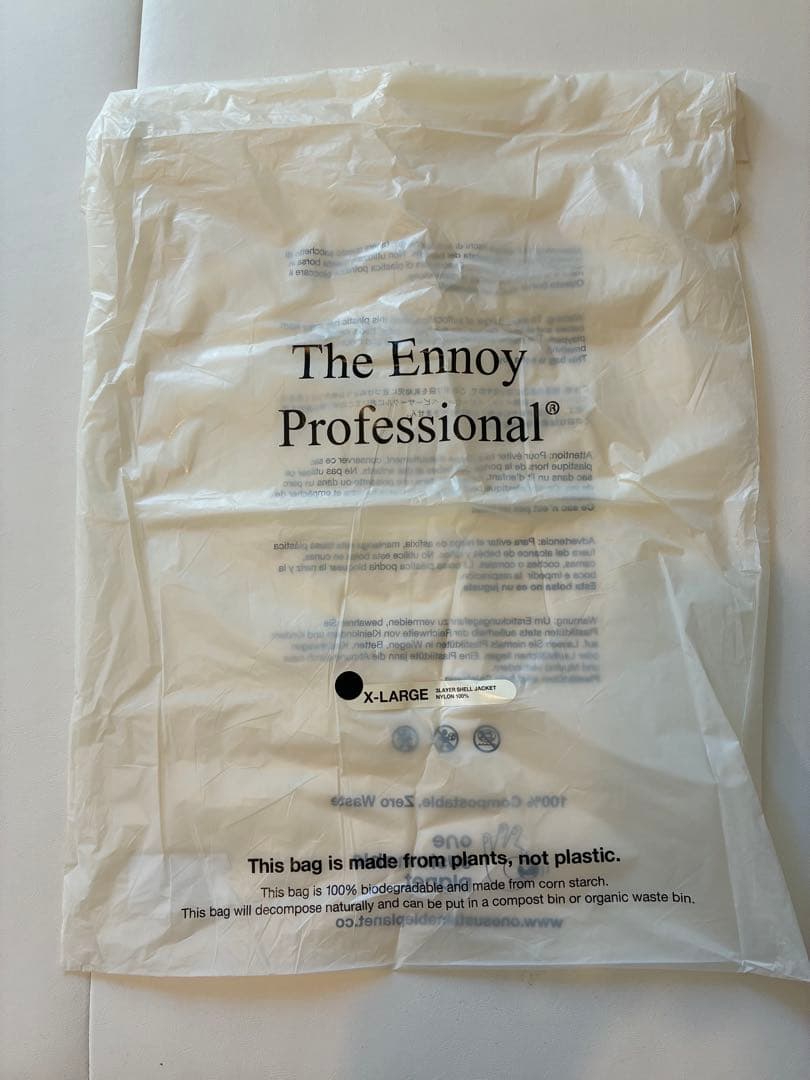 ジャケット・アウター ENNOY 3LAYER SHELL JACKET