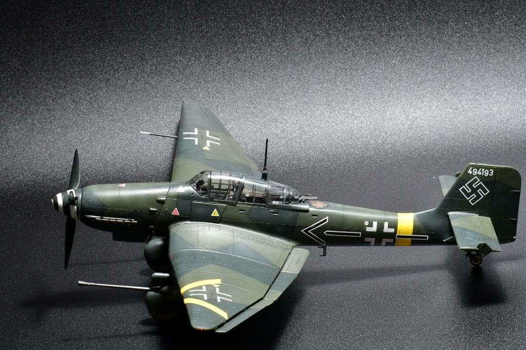 PJ.231 　ハセガワ1/48 Ju87G-2 STUKA 完成品