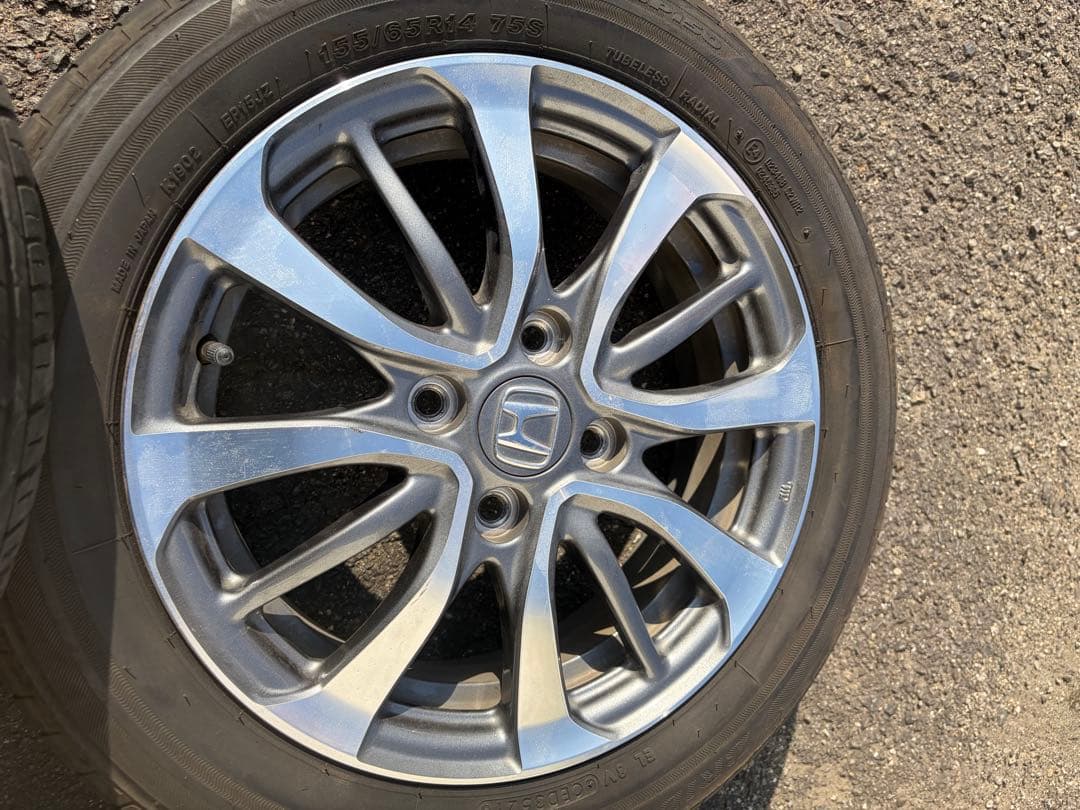 NBOX 純正アルミホイール　JF3 14インチ　タイヤアルミセット