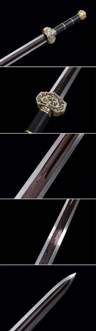 （ラッカー鞘）吉祥如意剣 古兵器 武具　刀装具　日本刀　模造刀 居合刀