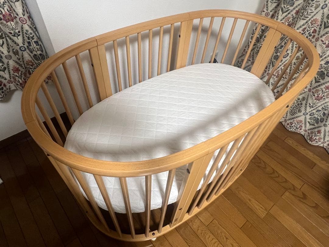 STOKKE ストッケ スリーピー ベビーベッド 木製 ナチュラル