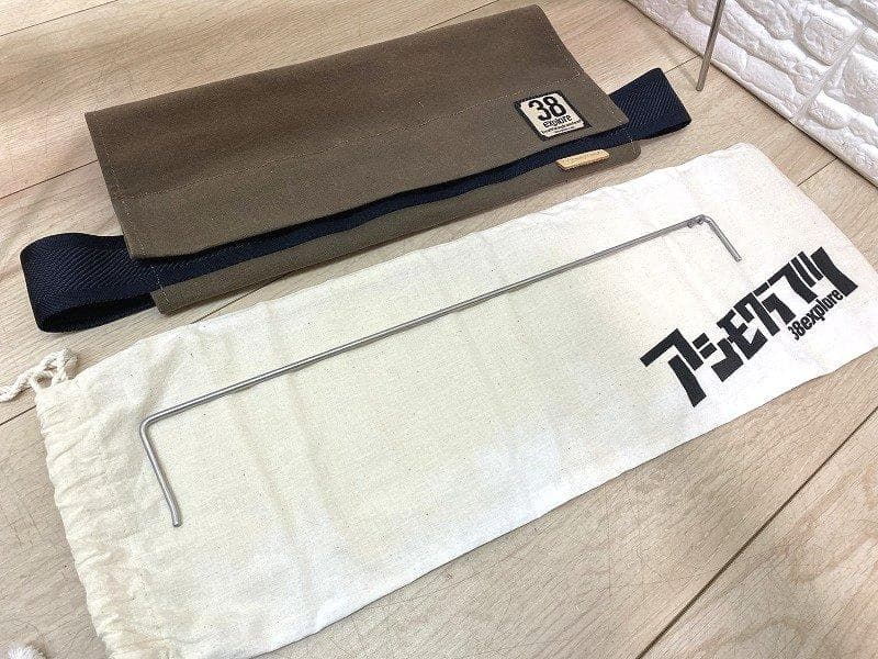 アシモクラフツ 38explore A38grate プレート付 ウッドテーブル