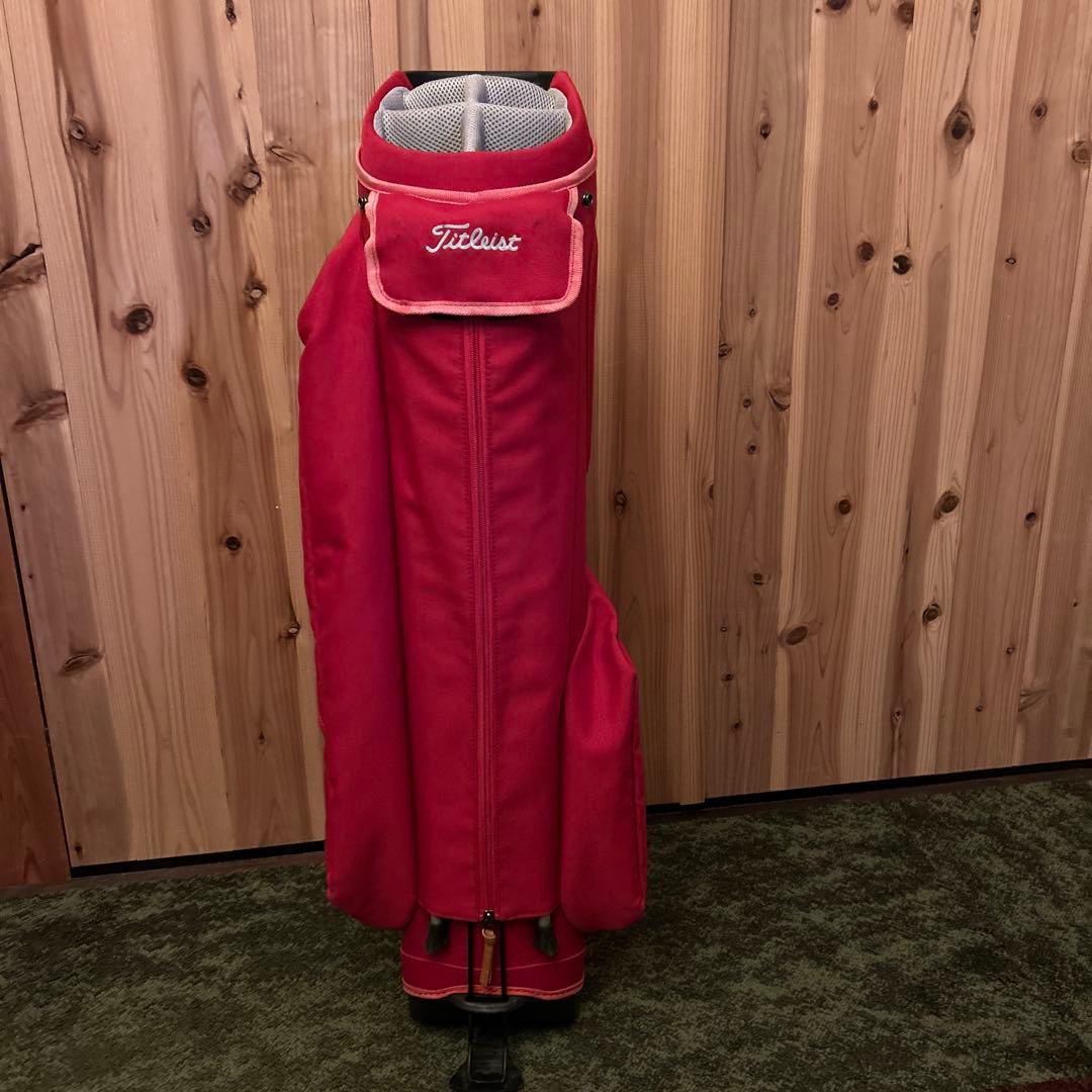 Titleist キャディバッグ 赤 Mercedes-Benz