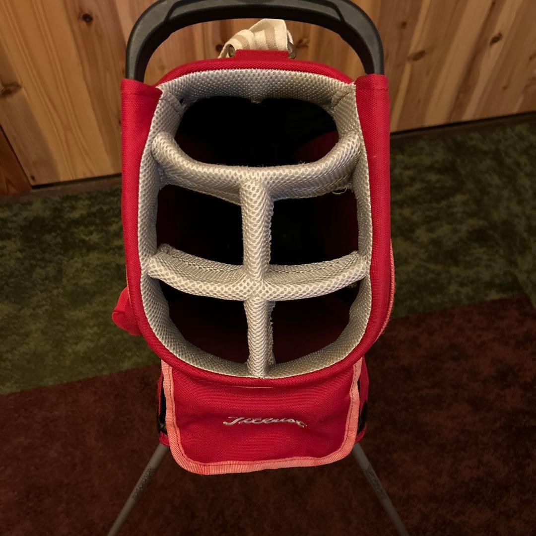 Titleist キャディバッグ 赤 Mercedes-Benz