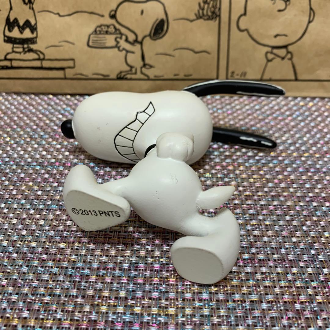 スヌーピー 立体フィギュア ホワイト/ブラック