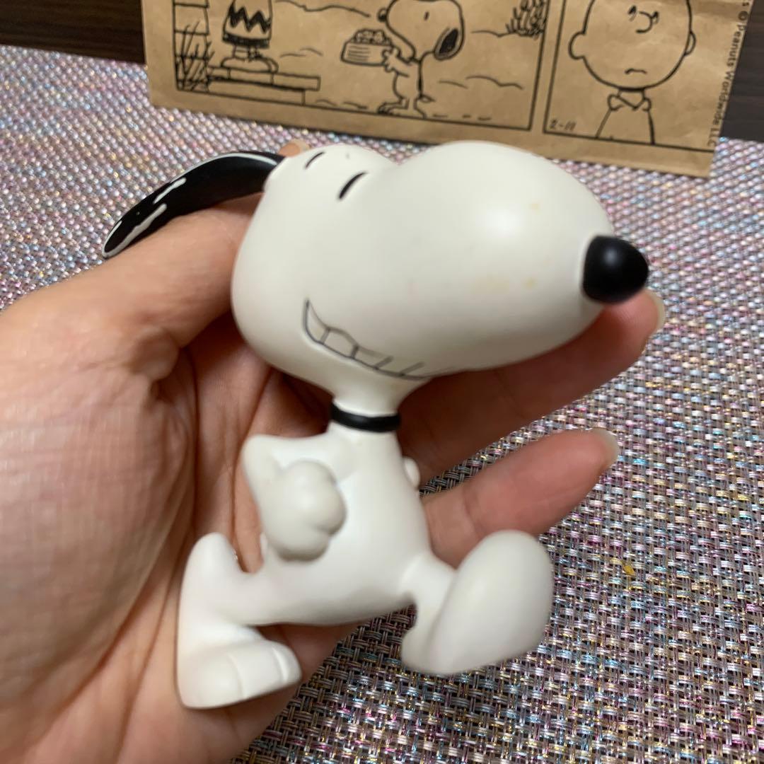 スヌーピー 立体フィギュア ホワイト/ブラック