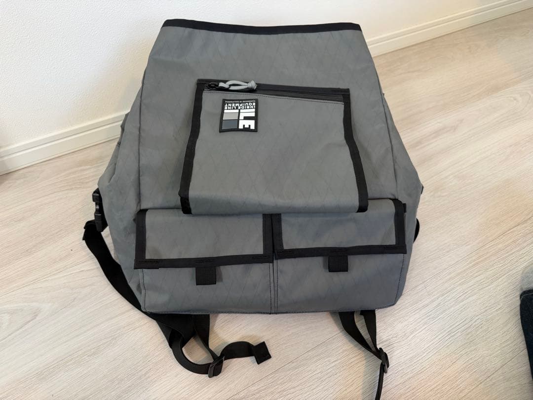 アクセサリー ILE porteur rack bag (x-pac/grey)