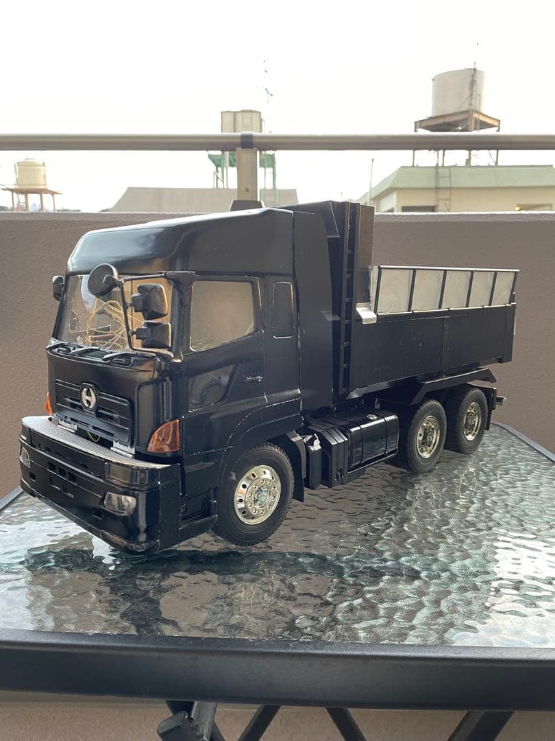 タミヤ1/14 日野プロフィア ダンプアクチュエーター付きフルオペ　ムネトラ