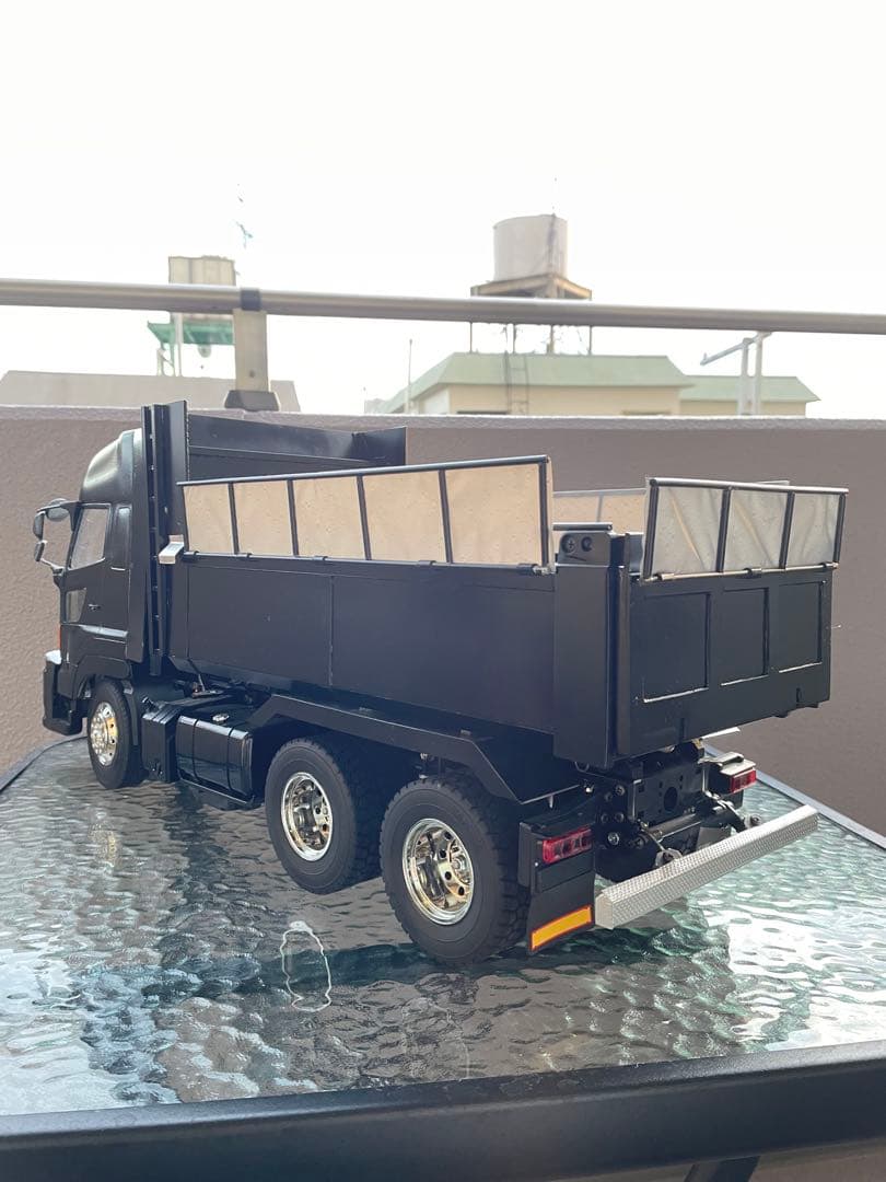 タミヤ1/14 日野プロフィア ダンプアクチュエーター付きフルオペ　ムネトラ