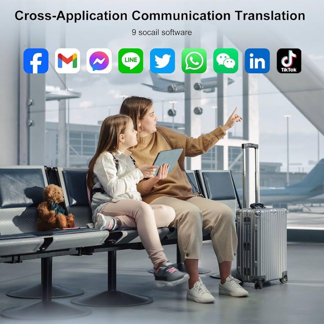 翻訳機多機能 言語翻訳装置 無料翻訳 テープ起こし 140以上 言語翻訳 会議