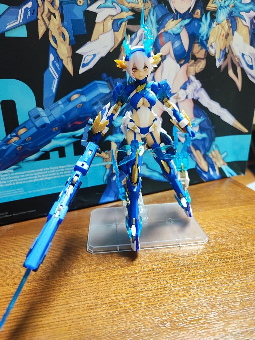 コトブキヤ メガミデバイス 皇巫 スサノヲ 蒼炎 完成品