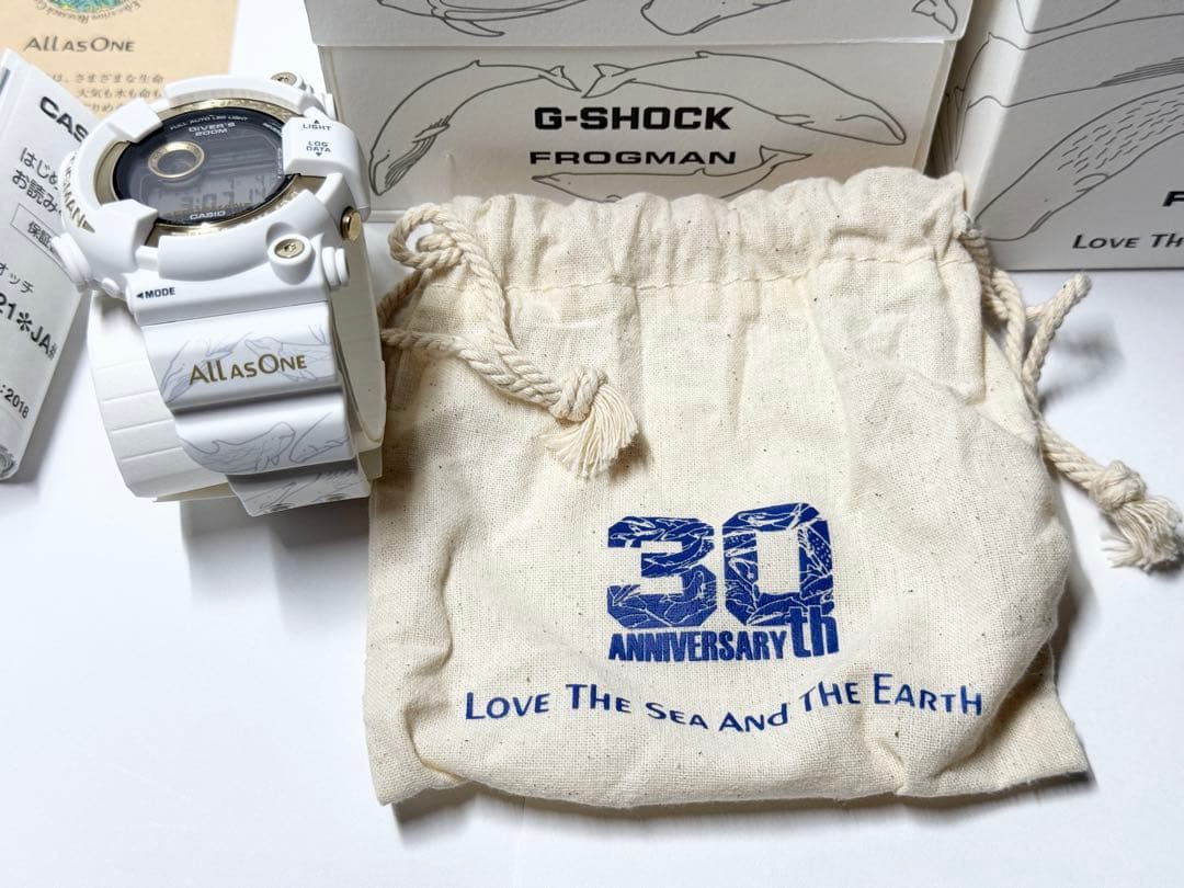 ☆G-SHOCK FROGMAN GW-8201K-7JR イルクジ 30周年☆