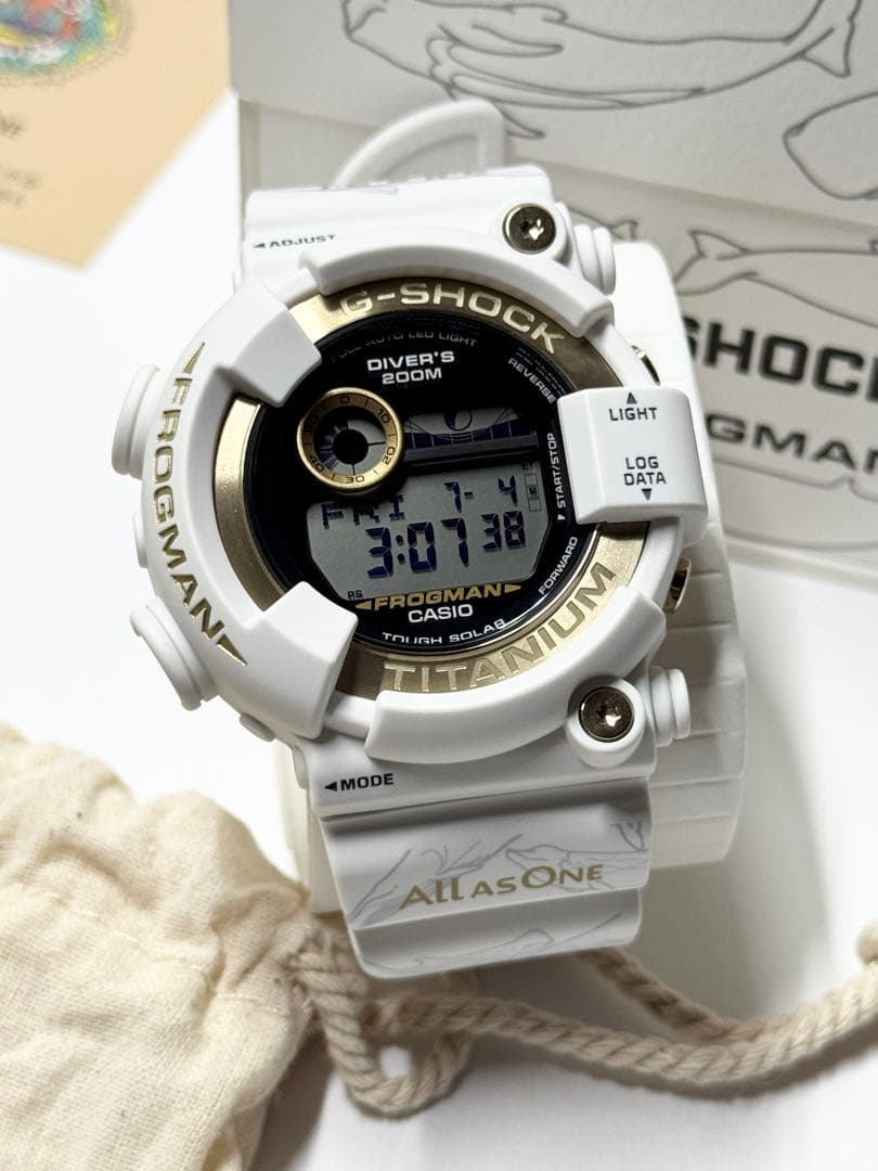 ☆G-SHOCK FROGMAN GW-8201K-7JR イルクジ 30周年☆