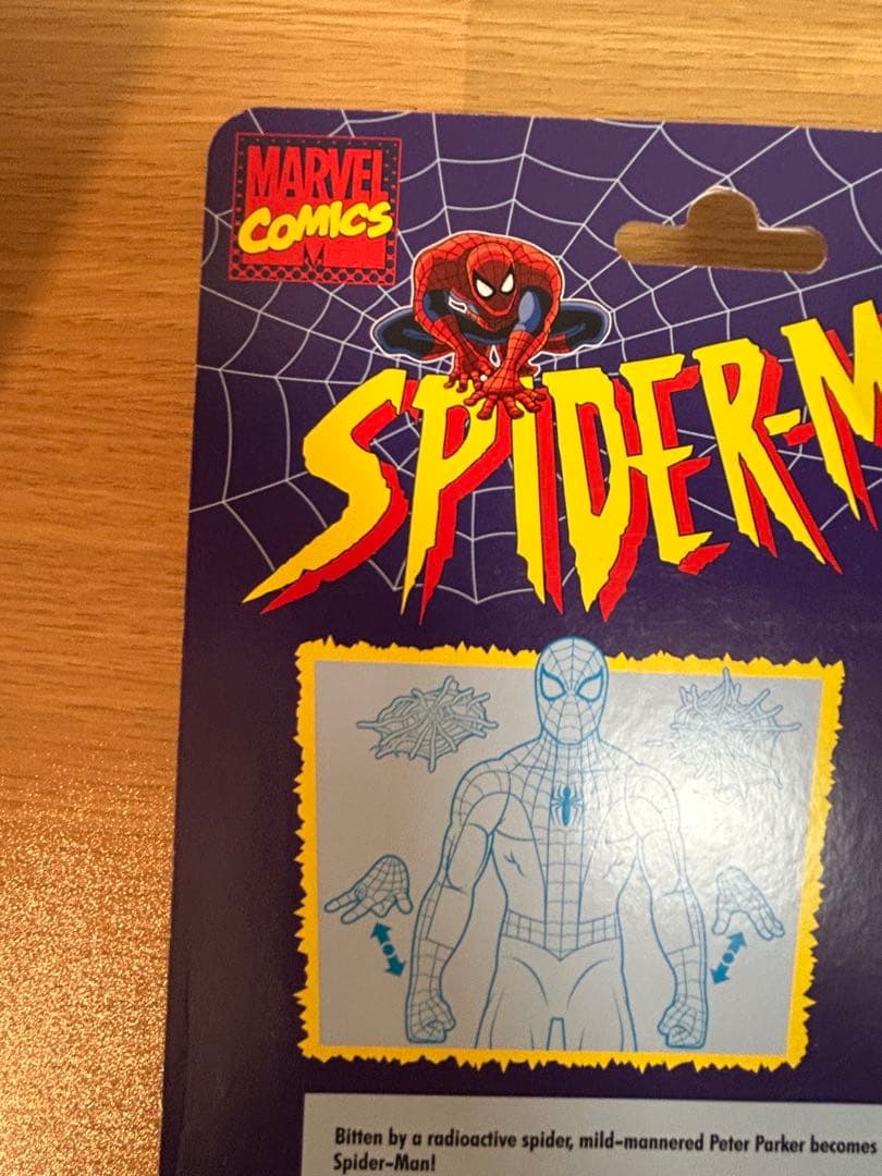 マーベルレジェンド　レトロパッケージ　スパイダーマン