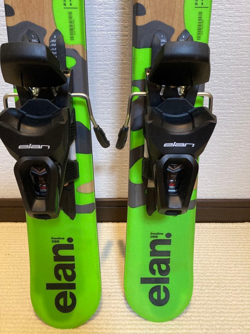 【HOTWAX・チューン済】elan freeline ショートスキー 99㎝